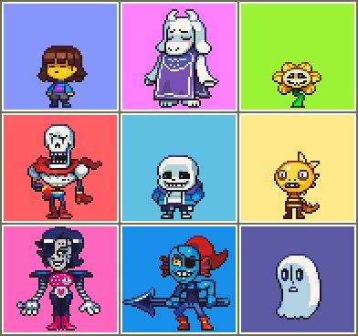 undertale character quiz|guess the undertale characters.